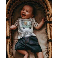 + Applique Short Set Car Cub m