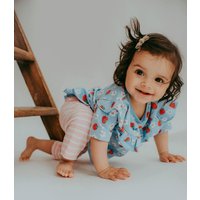 + Frill Legging Set Strawberry Stripe m