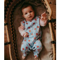 + Red Stripe Playsuit & Bodysuit Gift Set m
