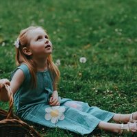 + Gingham Flower Playsuit