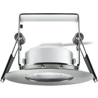 Evofire + Frdl 70mm Cutout IP65 390LM 3.8W 2700K 36 Beam Dimmable 102LMW Polished Chrome Round + Insulation GUard
