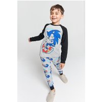 Brand Threads Boy's Sonic The Hedgehog Boys Pyjamas | Size: 7-8 Years