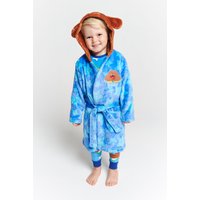 Brand Threads Hey Duggee Dressing Gown in Blue | Size: 1-2 Years