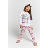 Brand Threads Girl's Girls Hello Kitty Pyjama Set in Pink | Size: 9-10 Years