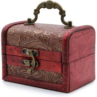 MLarge Colonial Boxes Floral Embossed