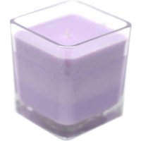 Label Soy Wax Jar Candle Lavender & Basil Purple