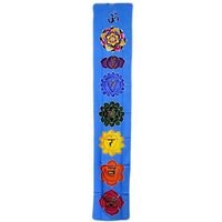 Chakra Drop Banner Sky Blue 183x35cm 183x35 cm