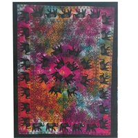Cotton Wall Art Elephant Mandala
