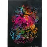Cotton Wall Art Day Dead Skull