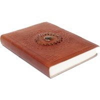 Leather Tigereye Notebook