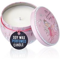 Art Tin Candle Assorted Design Friendly Messages Parma Violet