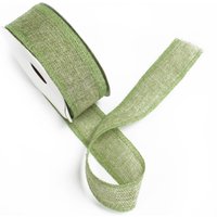 Natural Texture Ribbon 38mm x 20m Moss