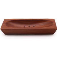 Classic Mahogany Soap Dish Rectangle