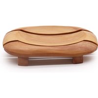 Classic Mahogany Soap Dish Oval Rectangle