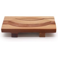 Classic Mahogany Soap Dish Grid Drainer