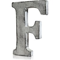 KDMD Shabby Chic Letters - F Character in White