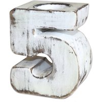 Wooden Birthday Numbers No.5