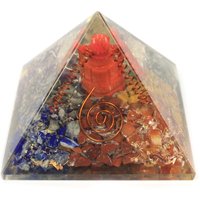 Large Orgonite Pyramid 70mm Ganesh