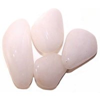 L Tumble Stones Quartz Snow