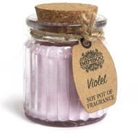 Violet Soy Pot Fragrance Candles