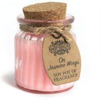 On Jasmine Wings Soy Pot Fragrance Candles