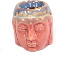 Buddha Oil Burner Rose & Teal
