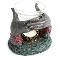 Antique Buddha Offering Hands Oil Burner