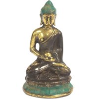 KDMD Med Meditation Sitting Buddha in Gold