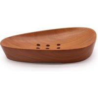 KDMD Classic Mahogany Soap Dishes in Brown