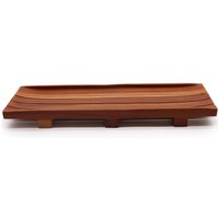 Large Soap Loaf Mahogany Tray