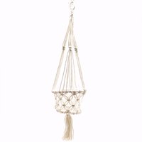 Macrame Pot Holder Single Small Pot