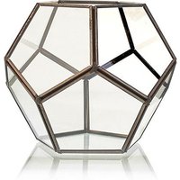 Glass Terrarium Large Octagon