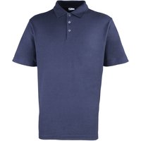 Stud Heavyweight Plain Pique Polo Shirt
