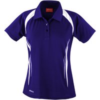 Spiro Women's Sports Team Spirit Performance Polo Shirt in Navy | Size: Medium