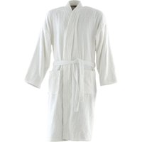 Towel City Women's Kimono Bath Robe Towel (400 GSM) in White | Size: Large/XL