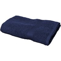 Towel City Luxury Range 550 GSM - Bath Sheet (100 X 150CM) in Navy | Size: 100 X 150 cm