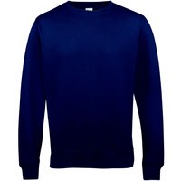 AWDis Women's Just Hoods Crew Neck Plain Sweatshirt (280 GSM) in Navy | Size: 2XL