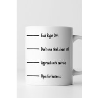 Funny Fill Line Mugs