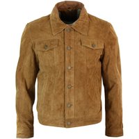 Vintage Denim Retro Suede Leather Jacket