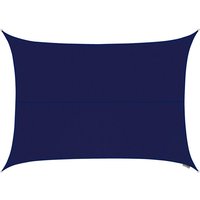 Primrose 3m x 2m Waterproof Patio Sun Shade Sail Canopy 98% UV Block Free Rope in Blue