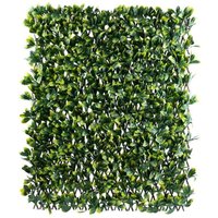 Primrose Artificial Laurel E Extendable Trellis Hedge Screening 2m x 1m in Green