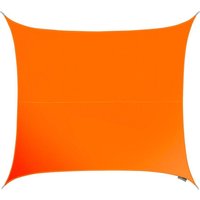Primrose 5.4m Square Water Resistant Sun Shade Canopy 96.5% UV Block Free Rope in Terracotta