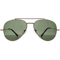 Aviator Shiny Gold G 15 Polarized MP185