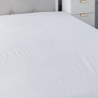 12Inch Deep Waterproof Terry Towel Mattress Protector Soft Touch Non Noisy Fitted Sheet Double