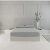 Fitted Sheet Polycotton Plain Dyed Extra Deep 25cm Bed Linen Single