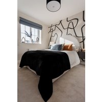 Snug City Mink Throw Soft Touch Blanket Fleece Faux Fur in Black | Size: 200 cm x 240 cm