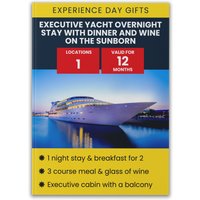 Activity Superstore Executive Yacht Overnight Stay with Dinner & Wine on the Sunborn in Blue