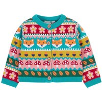 Frugi Girl's Robyn Fairisle Cardigan | Size: 3-4 Years
