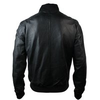 Varsity Leather Bomber Jacket