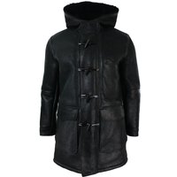 Shearling Sheepskin 3 4 Hood Jacket